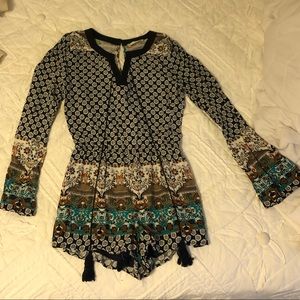 Altar’d State Long Sleeve Romper